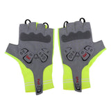 Maxbell Summer Breathable Cycling Motorcycle Half Finger Gel Padded Gloves S Green