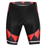 Maxbell Breathable Comfortable Black and Red Grid Summer Mountain Biking Shorts XXXL