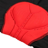 Maxbell Breathable Comfortable Black and Red Grid Summer Mountain Biking Shorts XXXL