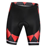Maxbell Breathable Comfortable Black and Red Grid Summer Mountain Biking Shorts XXXL