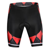 Maxbell Breathable Comfortable Black and Red Grid Summer Mountain Biking Shorts XXL