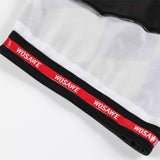Maxbell Breathable Comfortable Black and Red Grid Summer Mountain Biking Shorts XXL