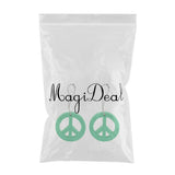 Maxbell 2 Pieces Round Buoy EVA Floating Keychain Keyring Yachting Key Float Green