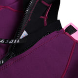 Maxbell Neoprene Wetsuit Long Sleeve Full Body Swimsuit for Kids Black+ pink L