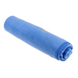 Maxbell Quick Dry Sweat Absorbing Towel With Embroidery for Workout Fitness Blue