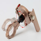 Maxbell Adjustable Cell Phone Holder Motorcycle Bike Bicycle Handlebar Mount Golden