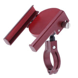 Maxbell Adjustable Cell Phone Holder Motorcycle Bike Bicycle Handlebar Mount Red