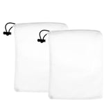 Maxbell Unisex Cycling Rain Jacket Windproof Rain Coat Outdoor Rain Suit White S