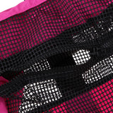 Maxbell Durable Mesh Scuba Dive Duffel Bag Equipment Storage Pouch Case Pink