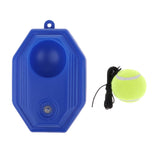 Maxbell Tennis Trainer Single Practice Tennis Training Aid Tool for Beginner Blue