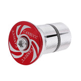 Maxbell Bike Mountain Road Bicycle Headset Stem Cap Expansion Screws Top Caps Red