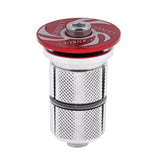 Maxbell Bike Mountain Road Bicycle Headset Stem Cap Expansion Screws Top Caps Red