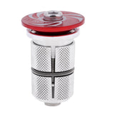 Maxbell Bike Mountain Road Bicycle Headset Stem Cap Expansion Screws Top Caps Red