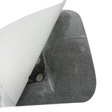 Maxbell 5 Pieces Square Grooved EVA Surfboard SUP Traction Deck Grip Tail Pad Gray