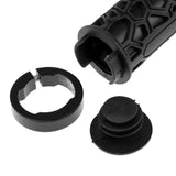 Maxbell Bike MTB Bicycle Handlebar Fixed Gear Lock-on Rubber Anti-Slip Grips  Black
