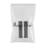 Maxbell Bike MTB Bicycle Handlebar Fixed Gear Lock-on Rubber Anti-Slip Grips  Black