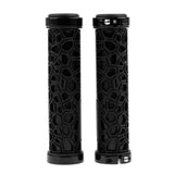 Maxbell Bike MTB Bicycle Handlebar Fixed Gear Lock-on Rubber Anti-Slip Grips  Black