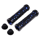 Maxbell Bike MTB Bicycle Handlebar Fixed Gear Lock-on Rubber Anti-Slip Grips  Blue