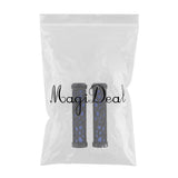 Maxbell Bike MTB Bicycle Handlebar Fixed Gear Lock-on Rubber Anti-Slip Grips  Blue