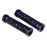 Maxbell Bike MTB Bicycle Handlebar Fixed Gear Lock-on Rubber Anti-Slip Grips  Blue