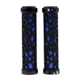 Maxbell Bike MTB Bicycle Handlebar Fixed Gear Lock-on Rubber Anti-Slip Grips  Blue