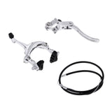 Maxbell Road Bike Bicycle Cycling U Brake Caliper Bracket Front/ Rear Front Silver