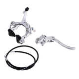 Maxbell Road Bike Bicycle Cycling U Brake Caliper Bracket Front/ Rear Front Silver
