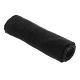 Maxbell Foldable Sports Hiking Golf Towel Cotton Comfortable Sport Hand Towel Black