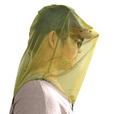 Maxbell Anti Prevent Mosquito Bee Bug Insect Head Net Mesh Mask Hat Face Cover Green