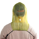 Maxbell Anti Prevent Mosquito Bee Bug Insect Head Net Mesh Mask Hat Face Cover Green