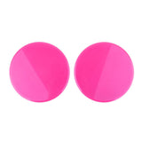 Maxbell 1 Pair Glider Slide Discs Fitness Gliding Gym Slider Exercise Core Pink