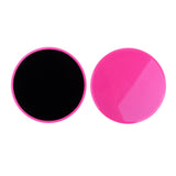 Maxbell 1 Pair Glider Slide Discs Fitness Gliding Gym Slider Exercise Core Pink