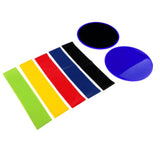 Maxbell Glider Slide Discs Fitness Exercise Gliding Slider & Resistance Loop Blue