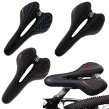 Maxbell Soft Bike Saddle Cycling Seat Cushion Cover Bicycle Saddle Pad Black