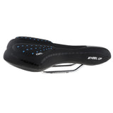 Maxbell Soft Bike Saddle Cycling Seat Cushion Cover Bicycle Saddle Pad Black Blue