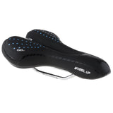 Maxbell Soft Bike Saddle Cycling Seat Cushion Cover Bicycle Saddle Pad Black Blue