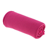 Maxbell Cooling Towel for Sports Workout Fitness Gym Yoga Travel Camping Hot Pink