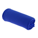 Maxbell Cooling Towel for Sports Workout Fitness Gym Yoga Travel Camping Royal Blue
