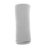Maxbell Cooling Towel for Sports Workout Fitness Gym Yoga Travel Camping Light Gray