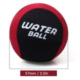 Maxbell Water Bouncing Ball Skimmer for Beach Sport Swimming Pool Game Red Black