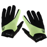 Maxbell Anti-slip Cycling Gloves Bicycle Touch Screen Long Finger Protection Yellow S