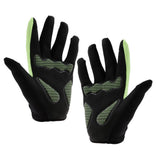 Maxbell Anti-slip Cycling Gloves Bicycle Touch Screen Long Finger Protection Yellow S