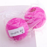 Maxbell 1 Pair Weight Lifting Barbell Hand Grip Ball Training Dumbbell Grips Fushia