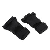 Maxbell Cycling Gloves with Shock-absorbing Half Finger Bike Racing Gloves L Black