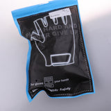 Maxbell Cycling Gloves with Shock-absorbing Half Finger Bike Racing Gloves L Black