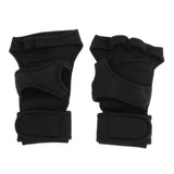 Maxbell Cycling Gloves with Shock-absorbing Half Finger Bike Racing Gloves L Black