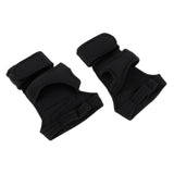 Maxbell Cycling Gloves with Shock-absorbing Half Finger Bike Racing Gloves L Black