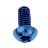 Maxbell 6pcs M5 x10/12mm Bike T25 Head Screw Disc Brake Rotor Bolts Blue  M5×10mm