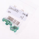 Maxbell 6pcs M5 x10/12mm Bike T25 Head Screw Disc Brake Rotor Bolts Green  M5×12mm