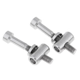 Maxbell Bike Seat Post Fixed Bolts Titanium Bicycle Fixed Screw Titanium Color M5x30